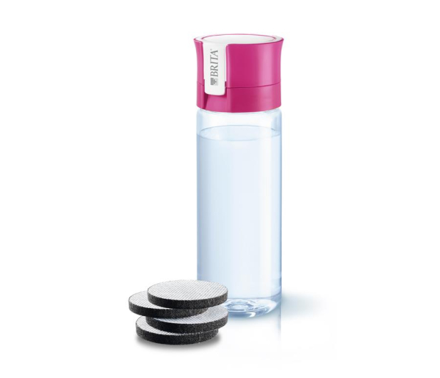 Brita Fill & Go Vital różowa + 4 MicroDiscs - 445530 - zdjęcie